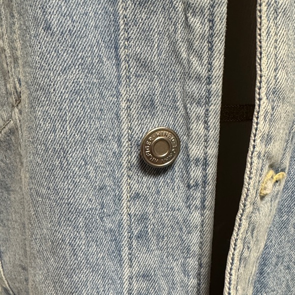 Vintage Rare Tommy Hilfiger Light Blue Jean Men’s Jacket Size XXL/TTG pre-owned. - Picture 10 of 10